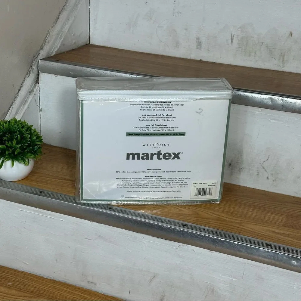 Martex Classic White Bedding Set